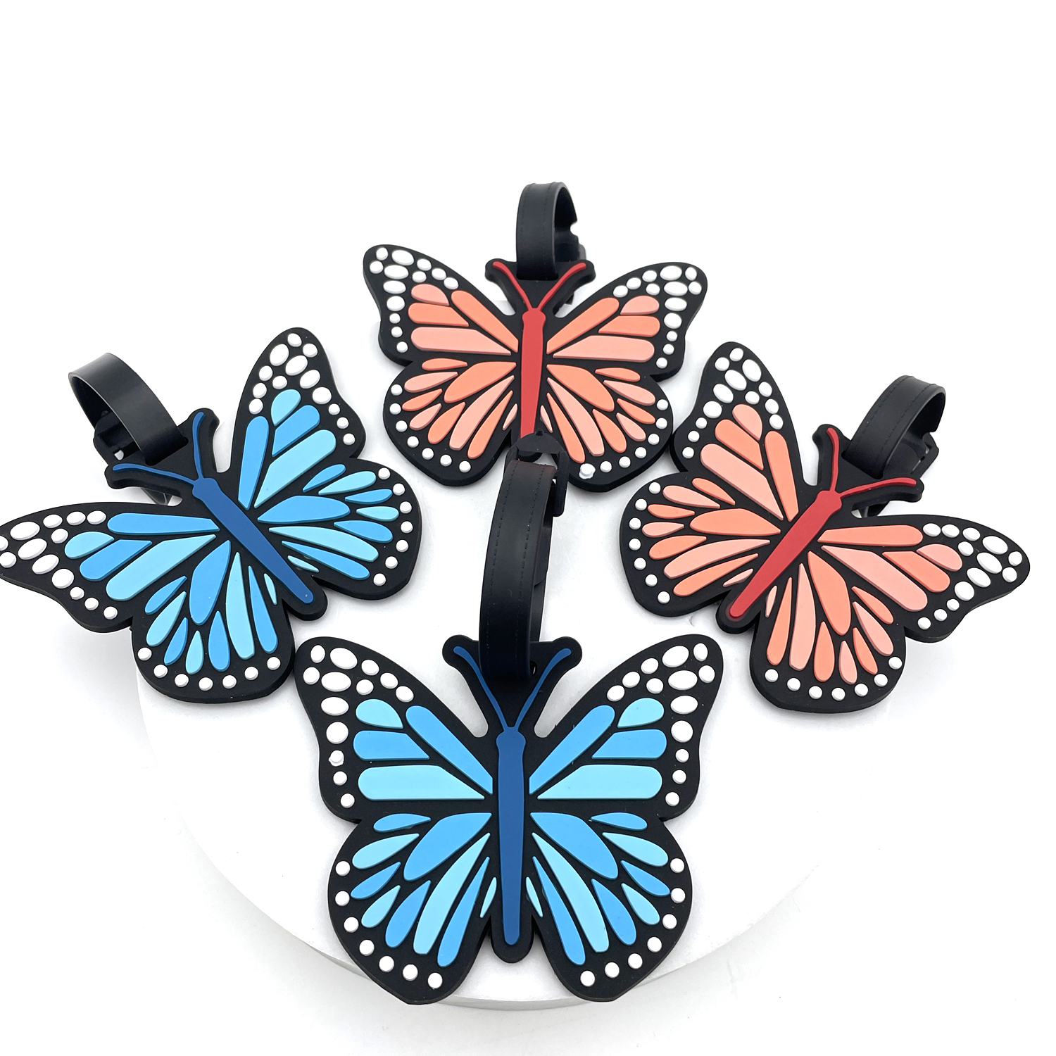 Travel Access - 1pc Butterfly Luggage Label Women Travel
