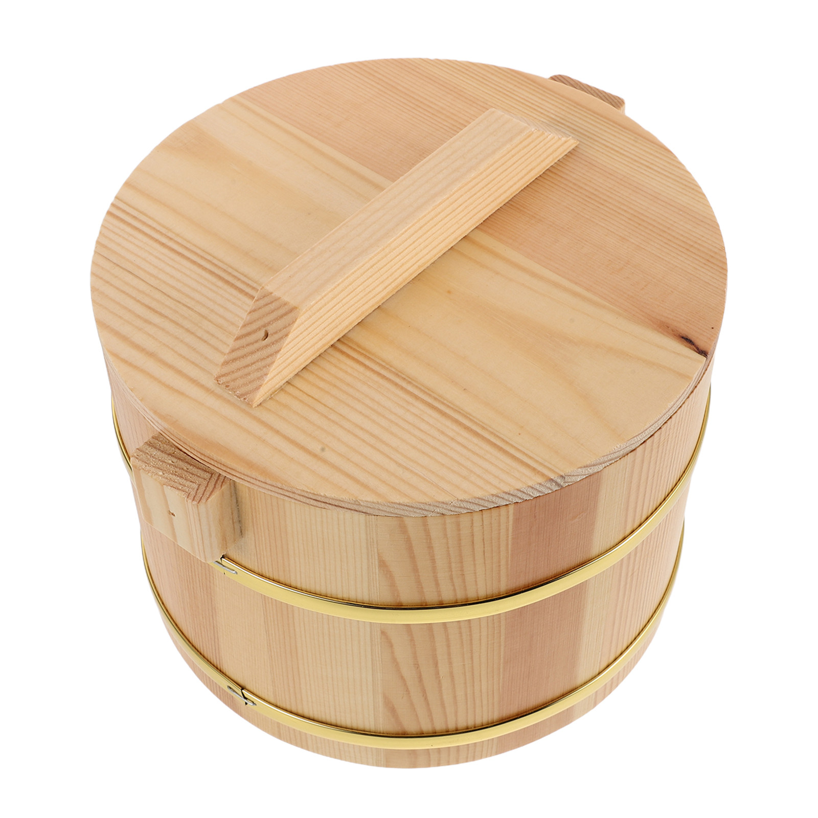Travel Access - Wooden Bath Salt Container with Lid