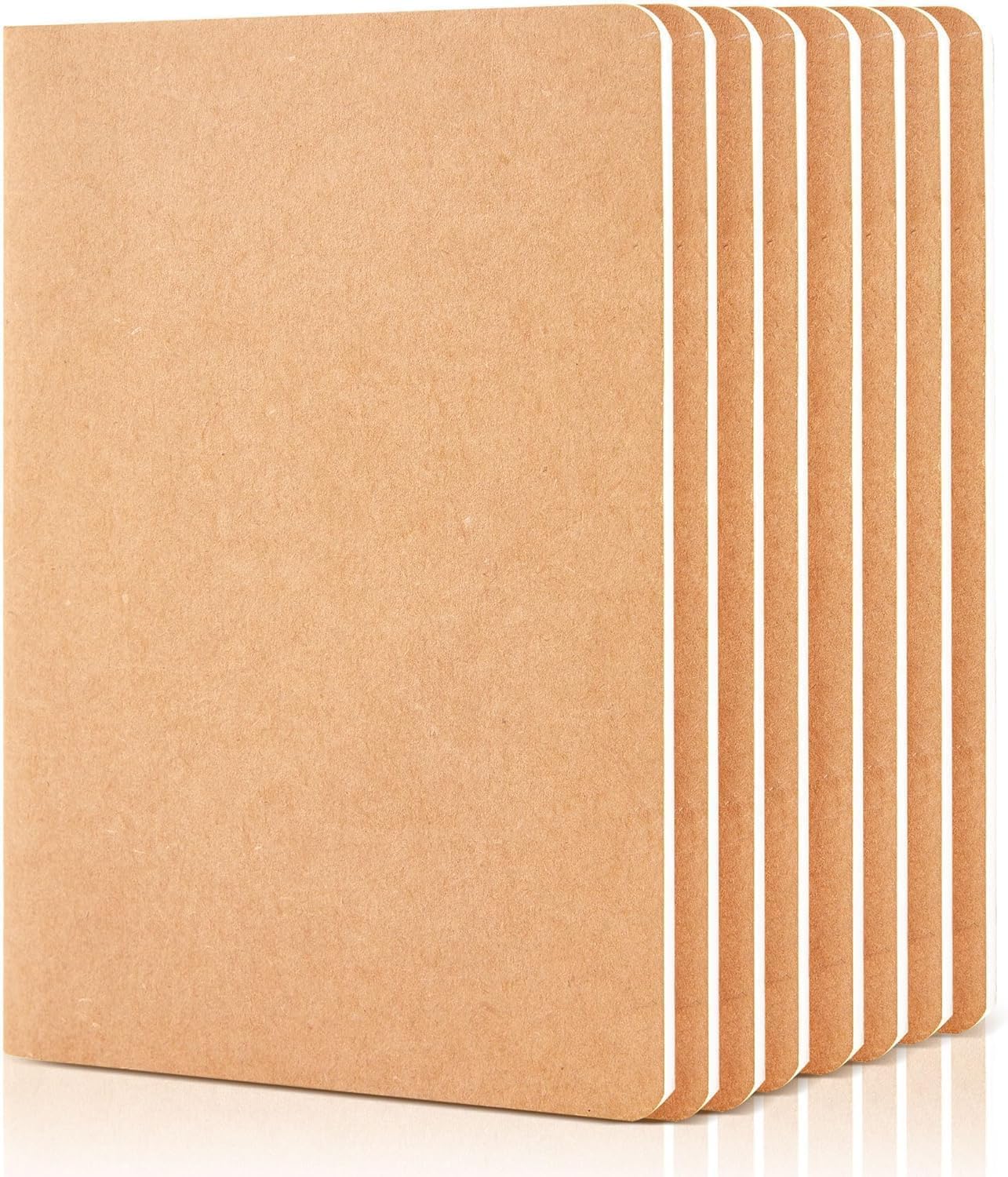 8 Pack Unlined Kraft Paper Not – обзор и цена Travel Notebook Journal