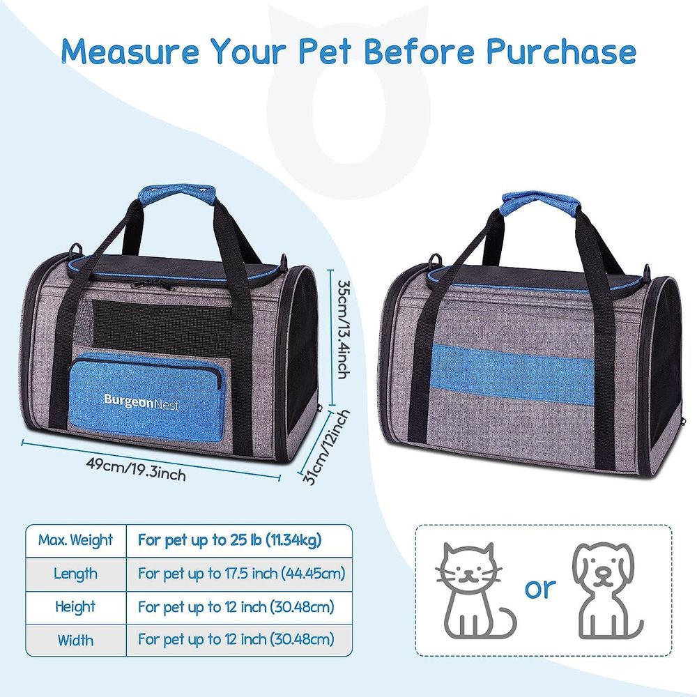 Cat Carrier for Large Cats 20  – обзор и цена Travel Accessories Under $25