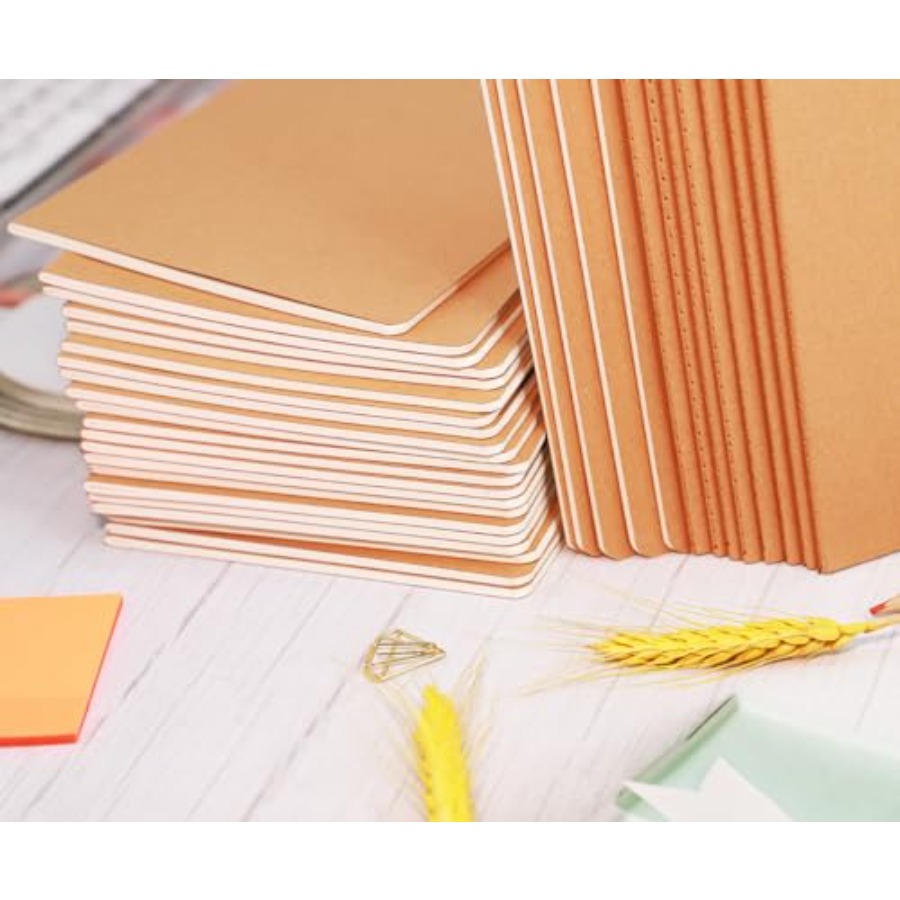 48 Pack A5 Blank Notebook Bulk – обзор и цена Travel Notebook Journal