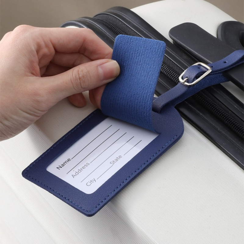 Women Men Luggage Tags PU Leat – обзор и цена Travel Access
