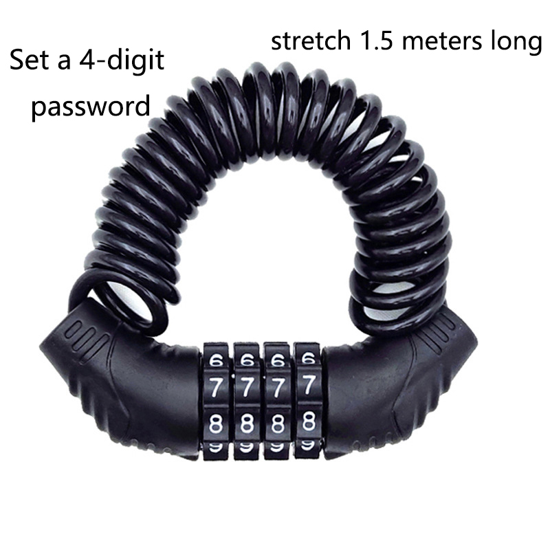 Portable Password Wire Anti-Th – обзор и цена Cable Lock Combination