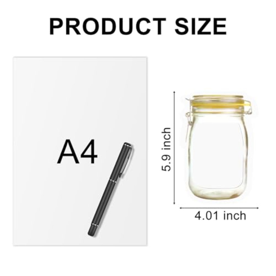 16Pcs Mason Jar Bags 5 oz - Re – обзор и цена Travel Ziplock Bags