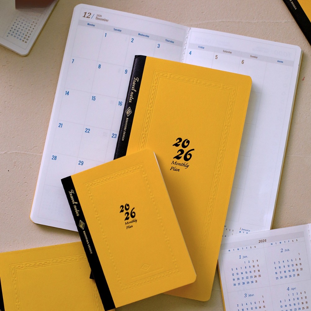 2026 Annual Calendar Plan Sche – обзор и цена Travel Notebook Journal