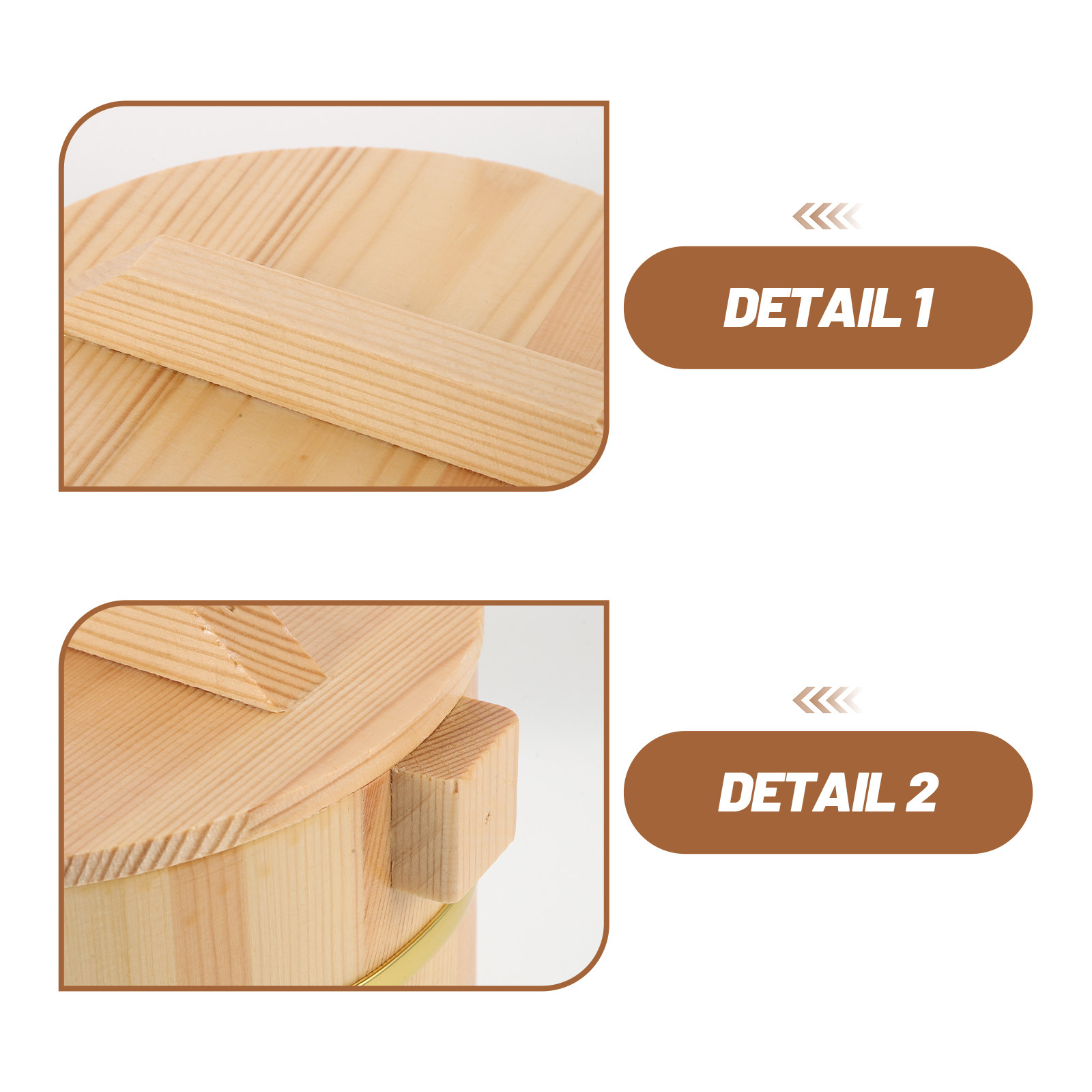 Wooden Bath Salt Container wit – обзор и цена Travel Access