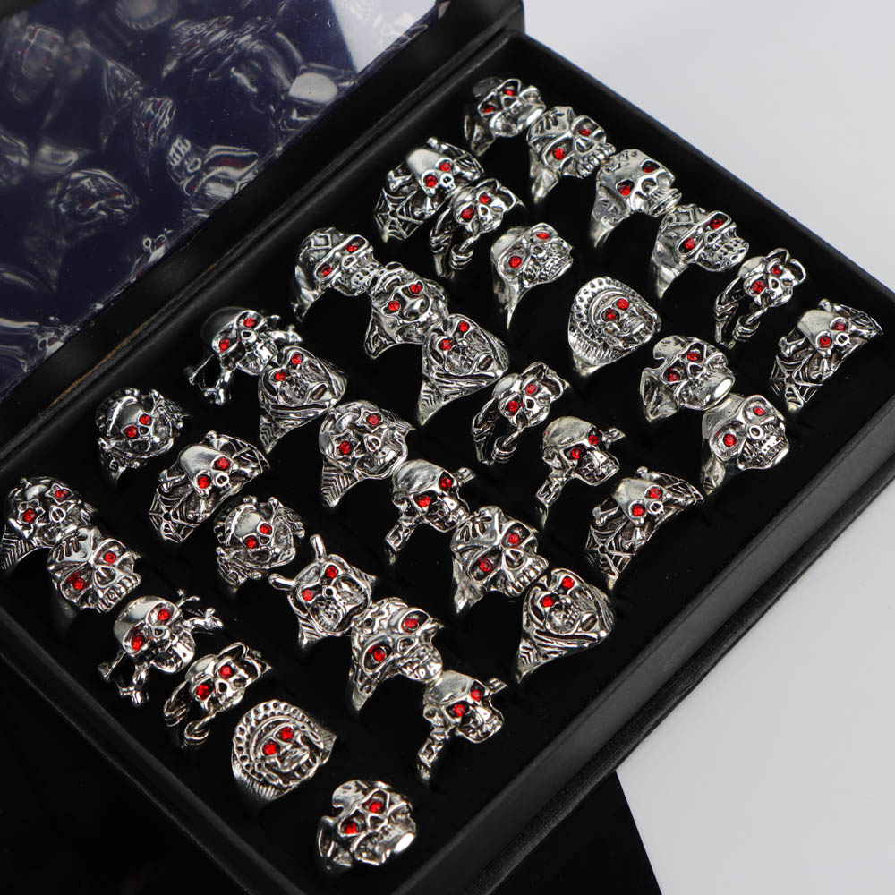10Pcs/Lot Retro Punk Style Red – обзор и цена Travel Accessories Gifts For Men