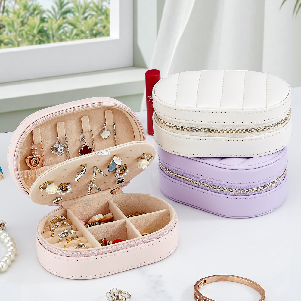 Portable Oval Jewelry Storage  – обзор и цена Travel Accessories Bd