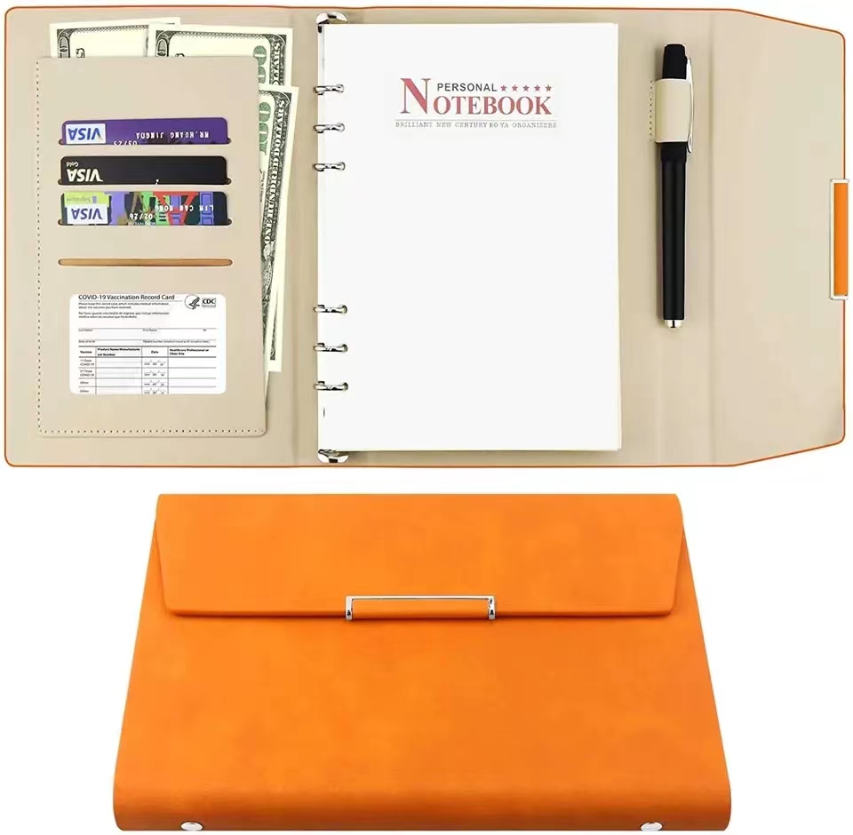 New Binder Notebook Pu Leather – обзор и цена Travel Notebook Journal