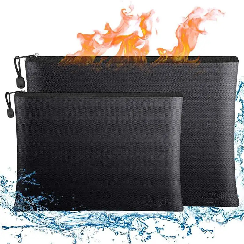 Fireproof Document Bag Waterpr – обзор и цена Travel Ziplock Bags