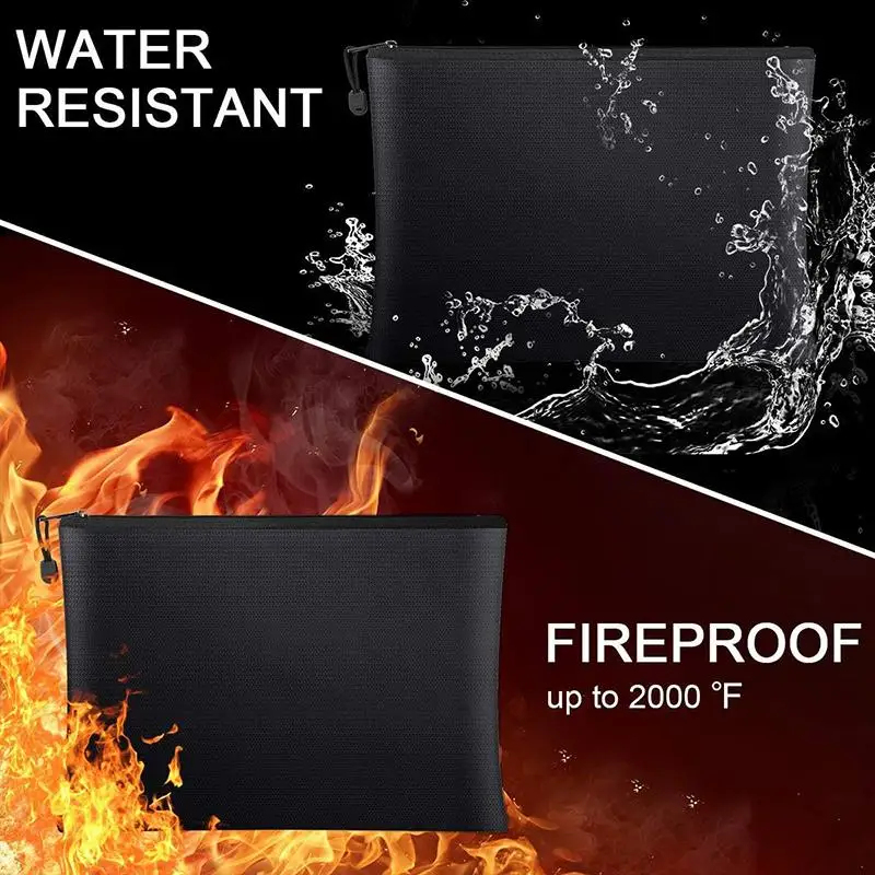 Fireproof Document Bag Waterpr – обзор и цена Travel Ziplock Bags