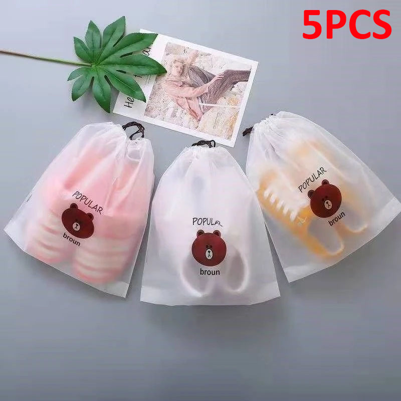 5PCS Shoe dust storage bag Zip – обзор и цена Travel Ziplock Bags