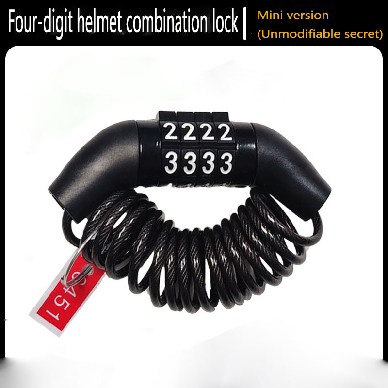 Motorcycle Bicycle Anti-Theft  – обзор и цена Cable Lock Combination