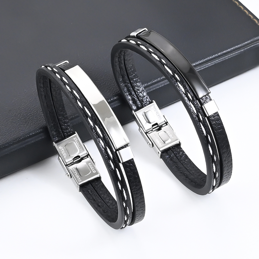 Men's Wish Stainless Steel Lea – обзор и цена Travel Accessories Gifts For Men