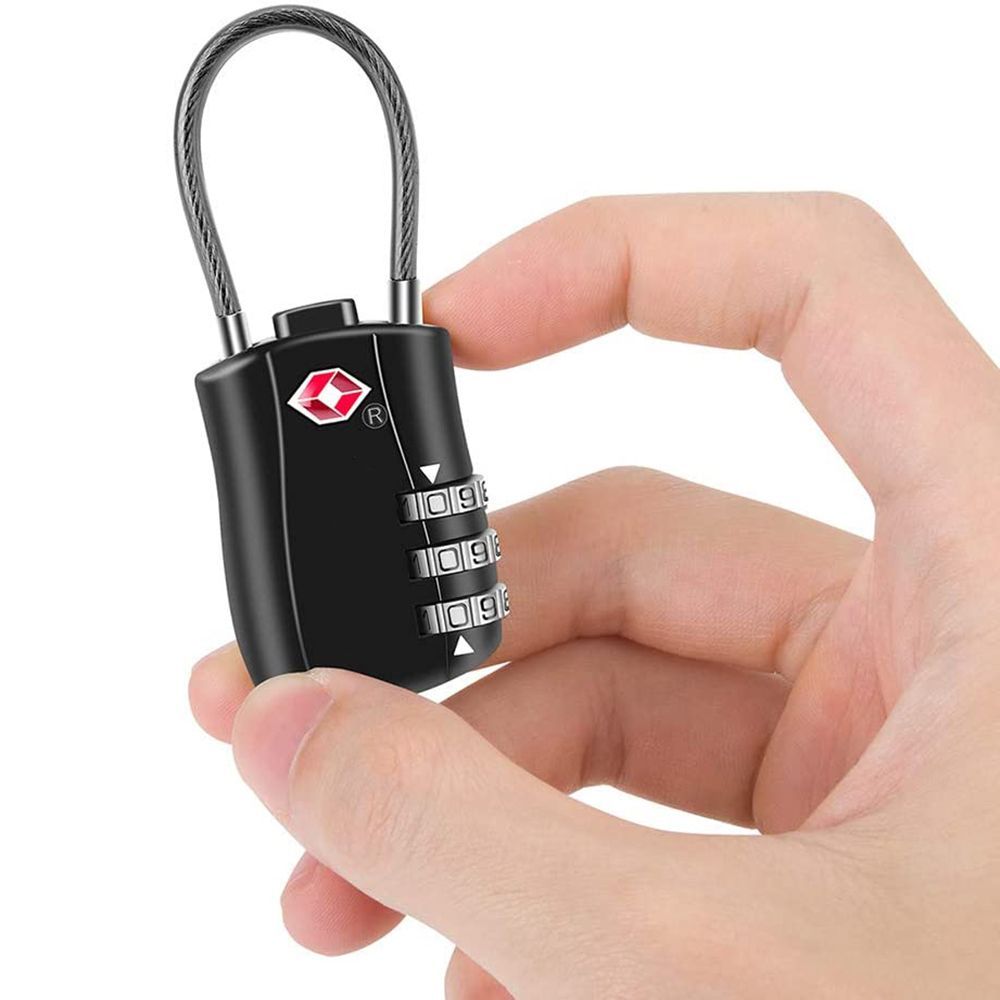 Waterproof Small Padlock Cable – обзор и цена Cable Lock Combination