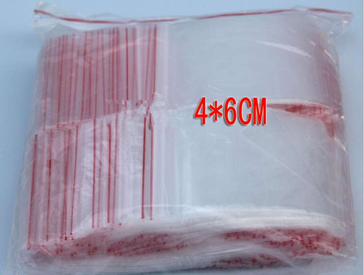 1000pcs 4x6cm pe transparent t – обзор и цена Travel Ziplock Bags
