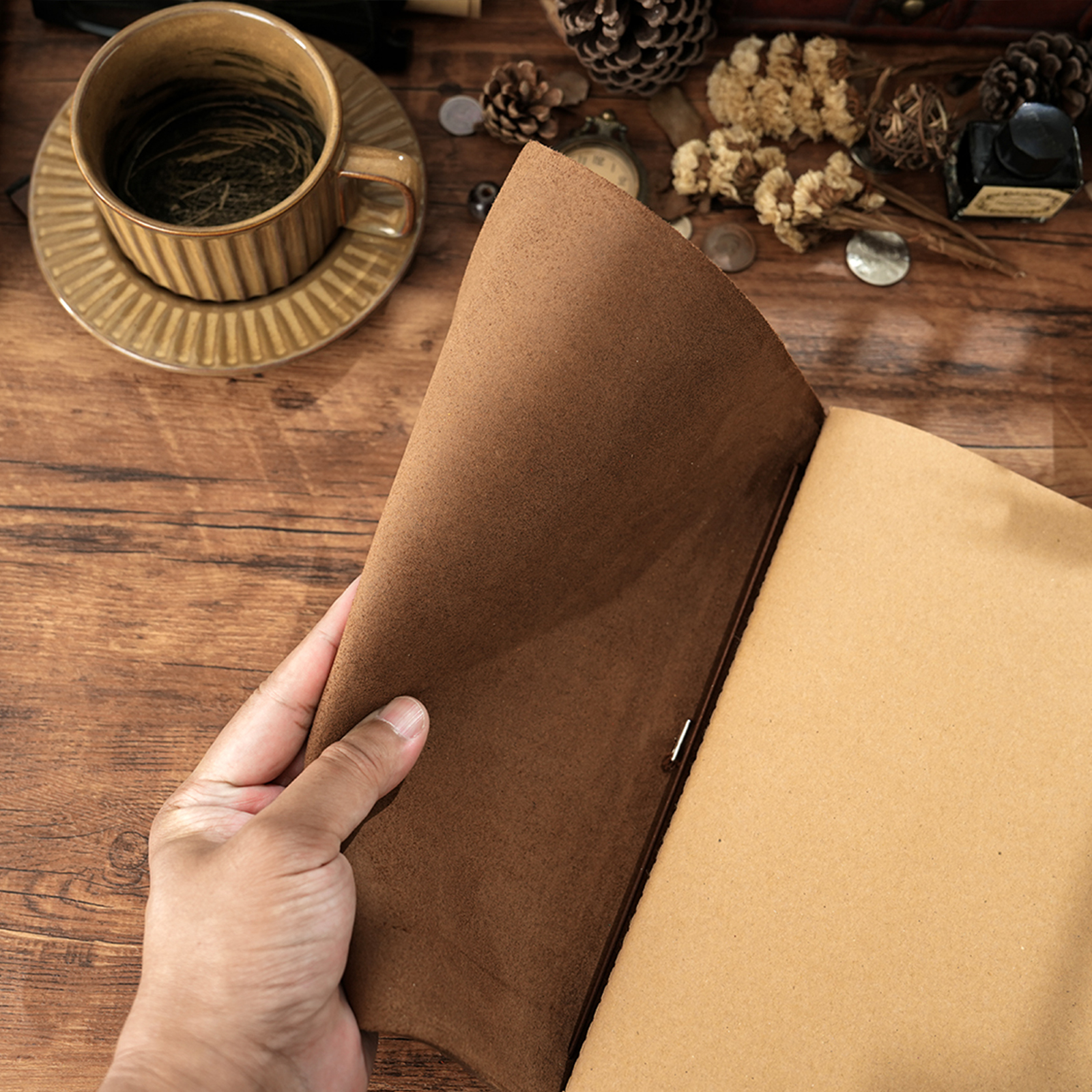Handmade B5 Genuine Leather Tr – обзор и цена Travel Notebook Journal