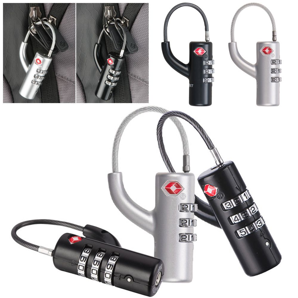 Waterproof Small Padlock Porta – обзор и цена Cable Lock Combination