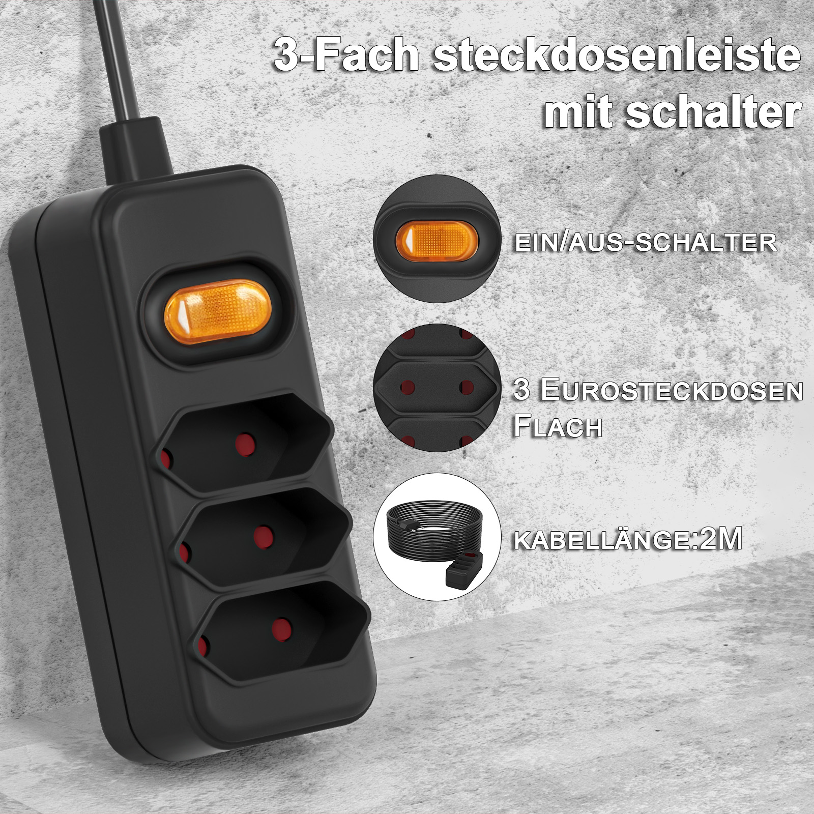 European EU 2 Prong Power Sock – обзор и цена Cable Lock Combination
