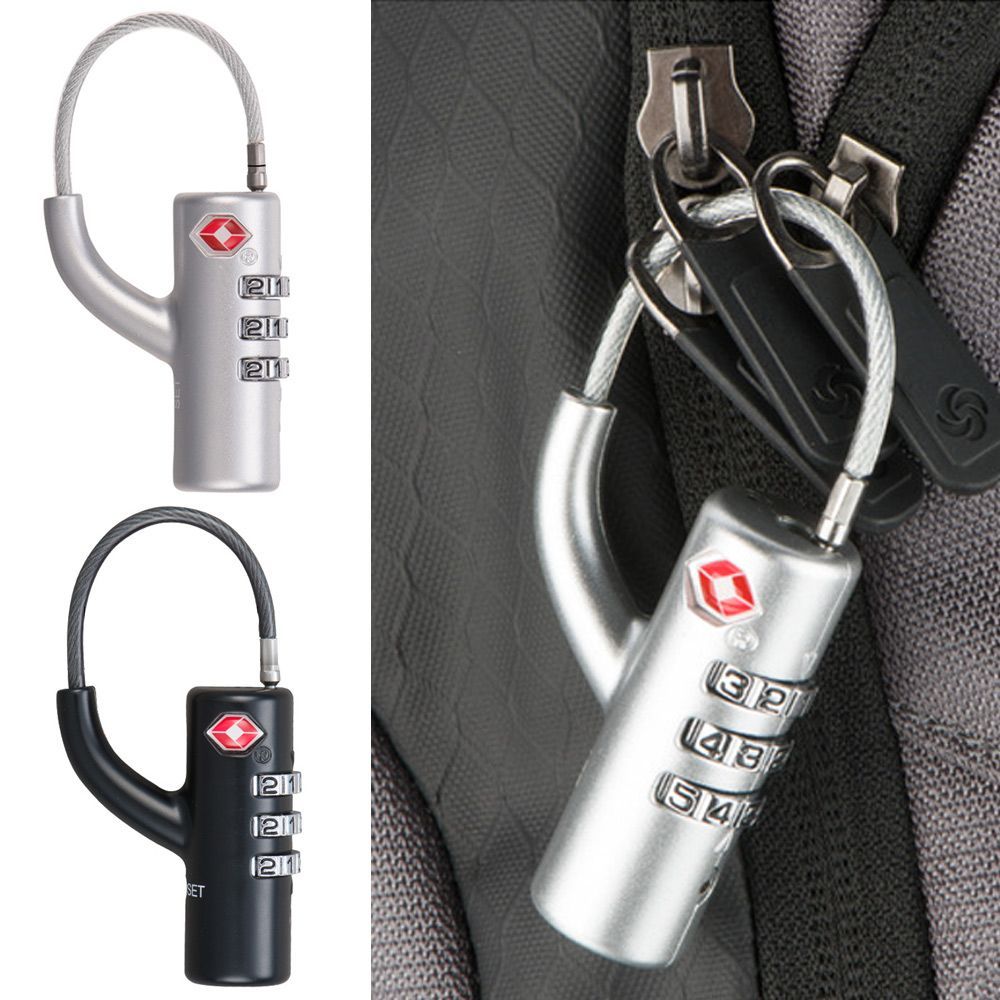 Waterproof Small Padlock Porta – обзор и цена Cable Lock Combination