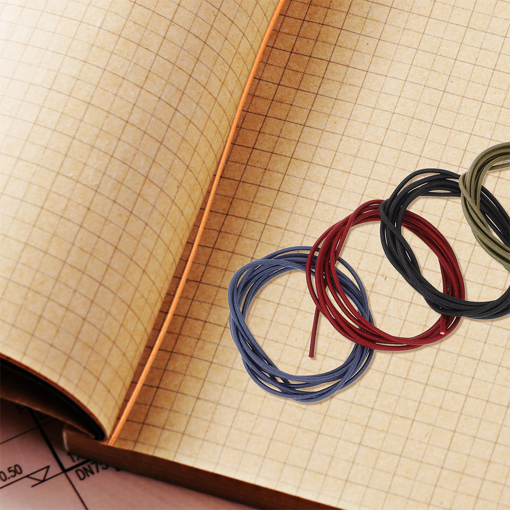 10Pcs Nylon Rope Elastic Bands – обзор и цена Travel Notebook Journal