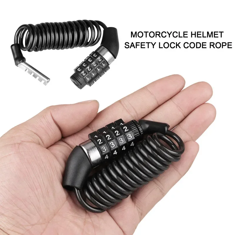 Motorcycle Mini Password Lock  – обзор и цена Cable Lock Combination