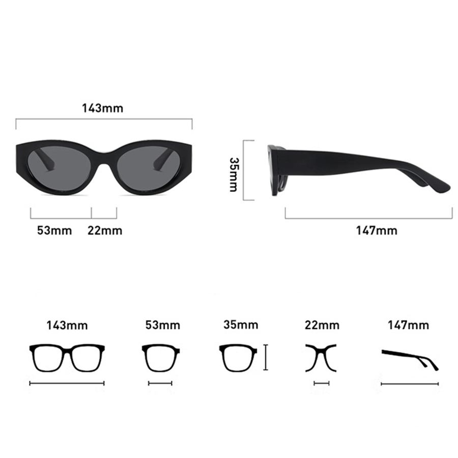 Women Men Classic Cat-Eye Pola – обзор и цена Travel Access