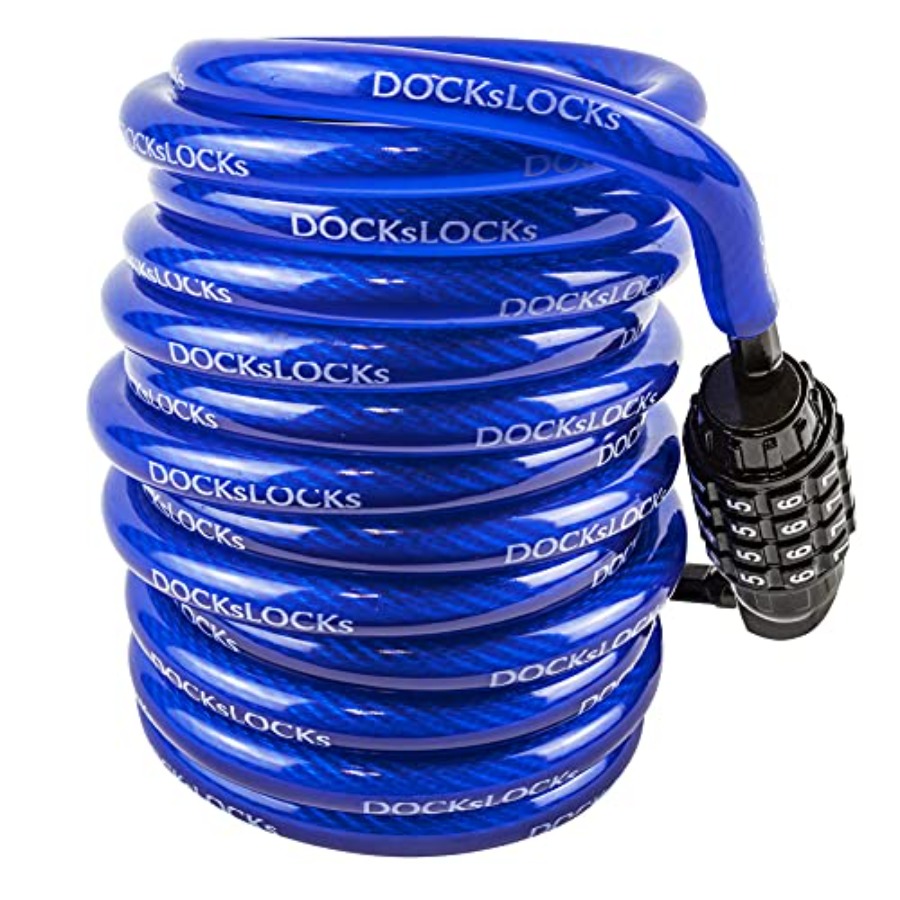 Weatherproof Coiled Security C – обзор и цена Cable Lock Combination