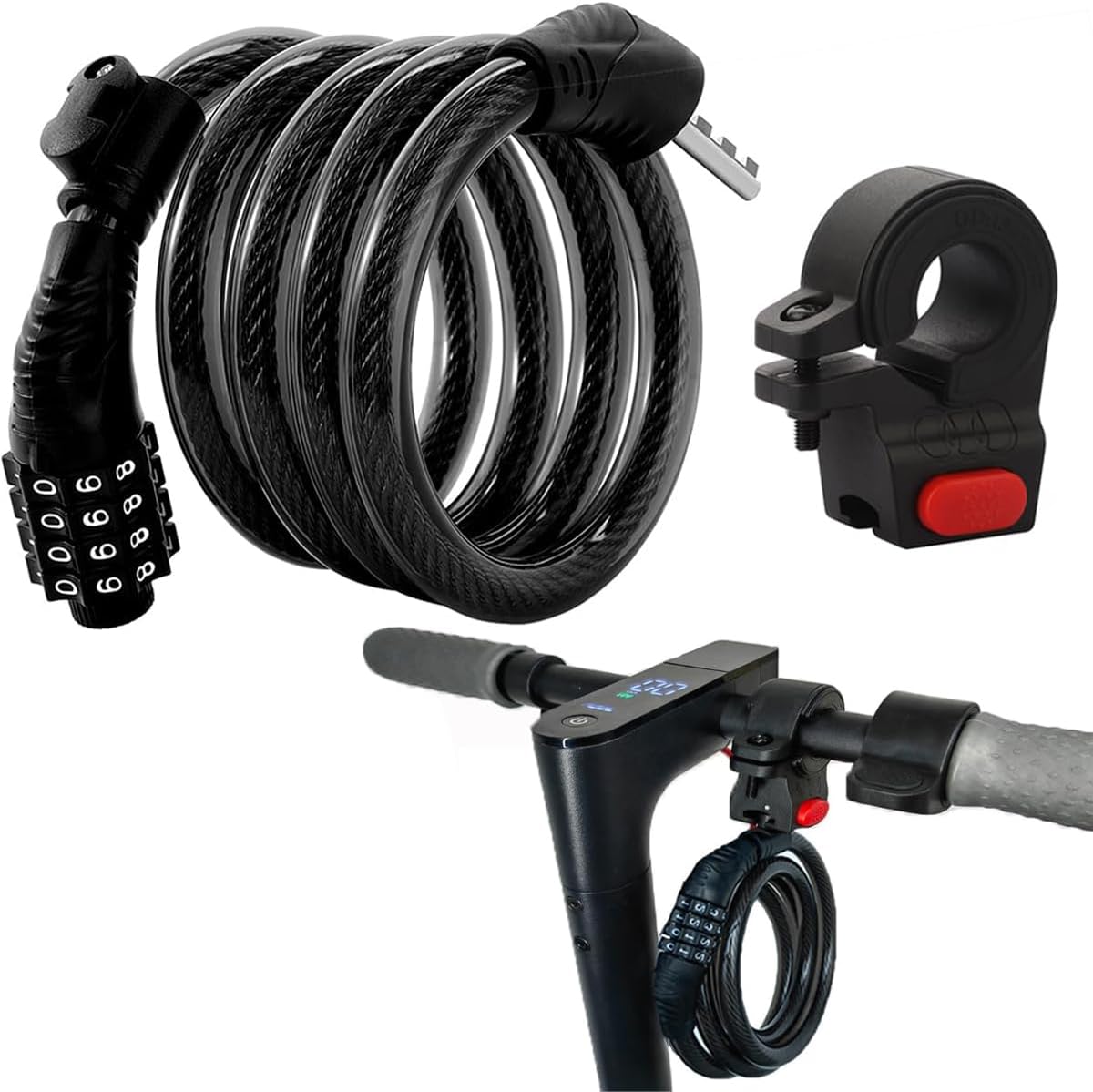 Scooter Lock with Combination  – обзор и цена Cable Lock Combination