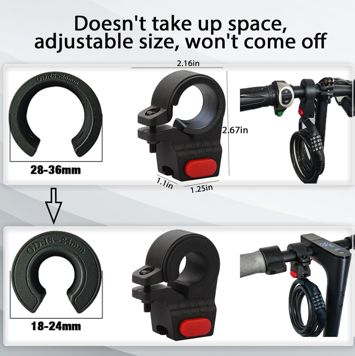 Scooter Lock with Combination  – обзор и цена Cable Lock Combination