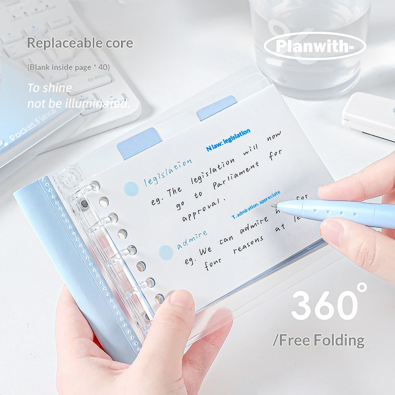 Planwith Mini B7 Loose Leaf No – обзор и цена Travel Notebook Journal