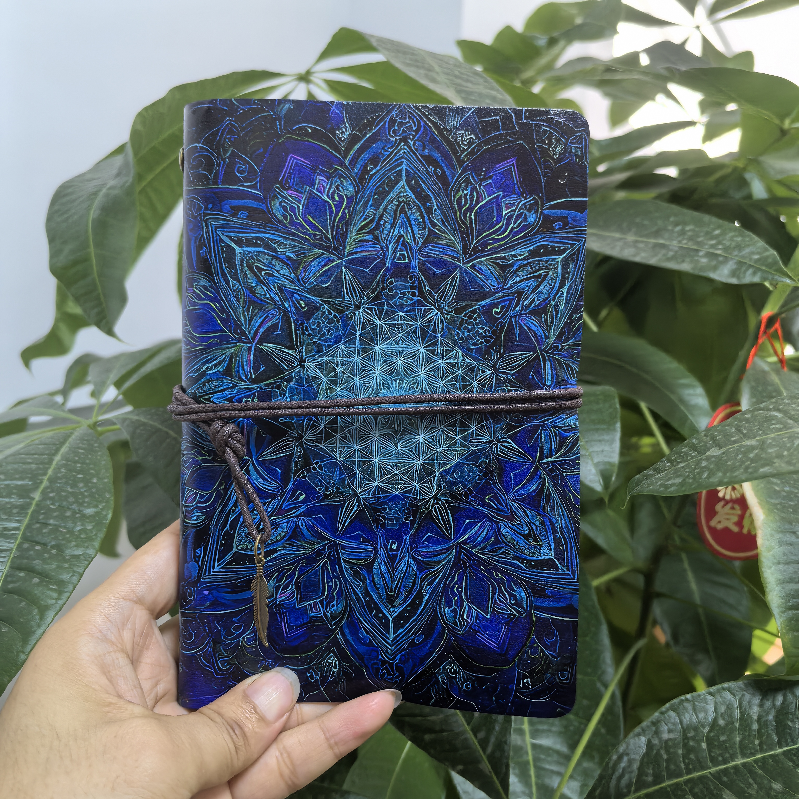 Mystical Blue Mandala Sacred G – обзор и цена Travel Notebook Journal