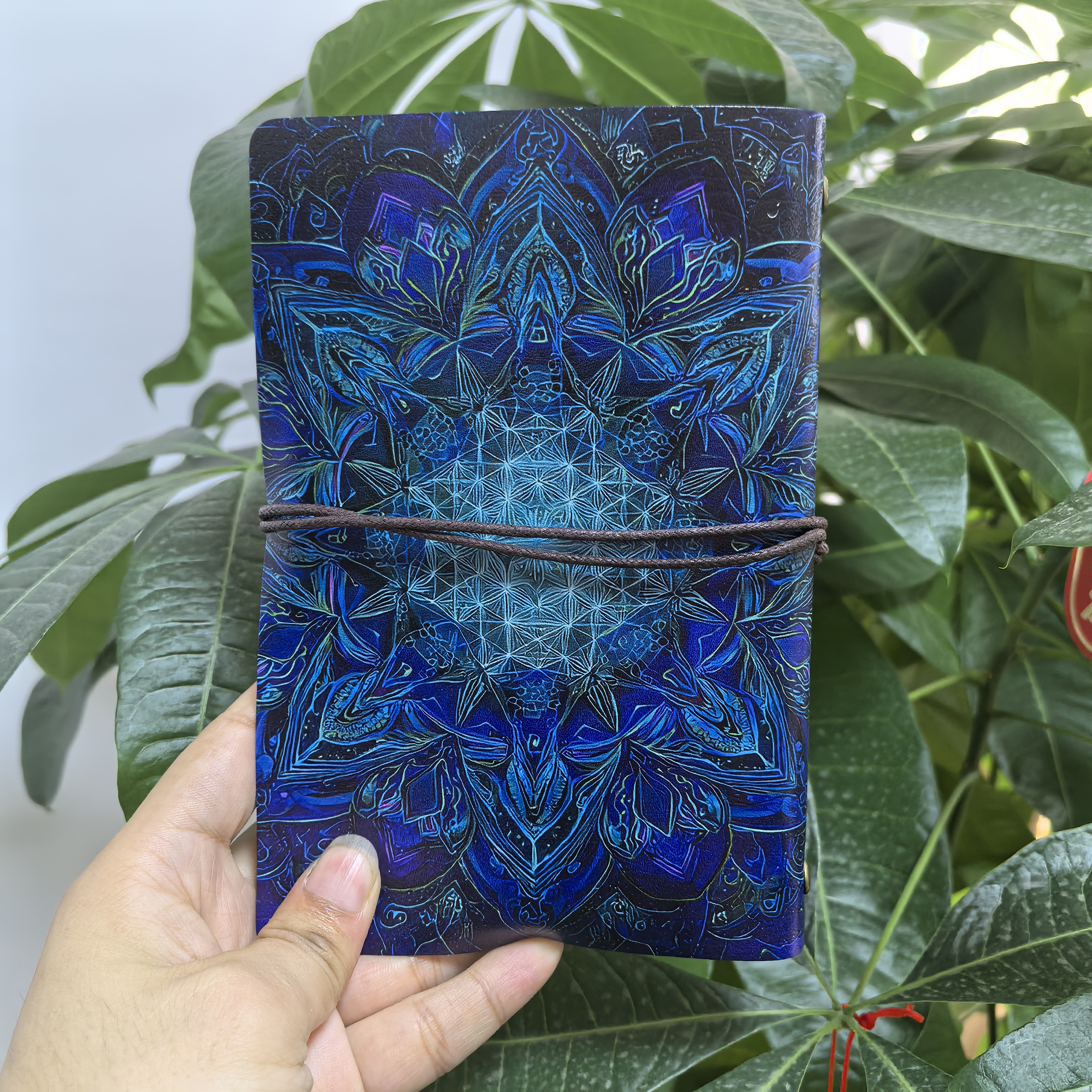 Mystical Blue Mandala Sacred G – обзор и цена Travel Notebook Journal