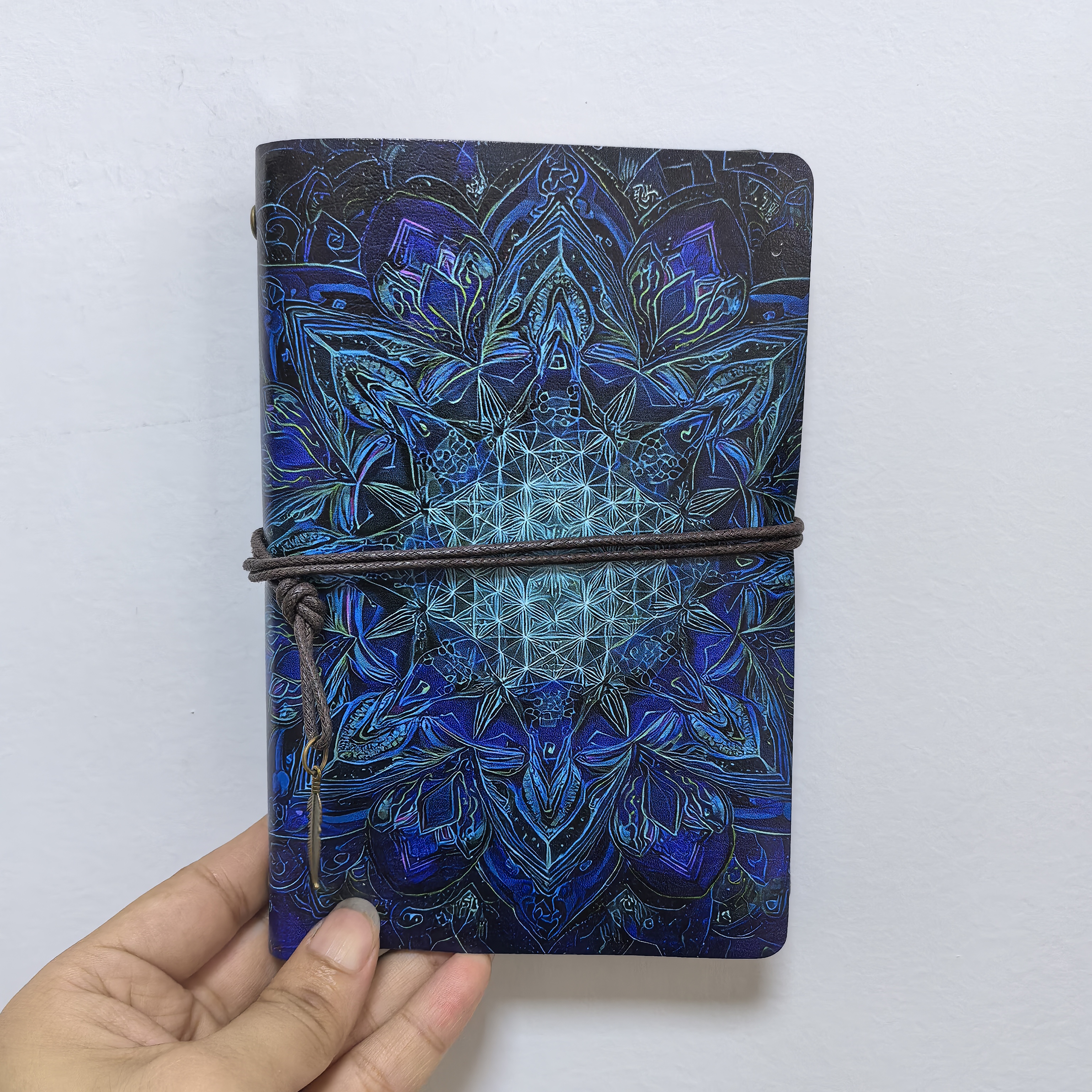 Mystical Blue Mandala Sacred G – обзор и цена Travel Notebook Journal