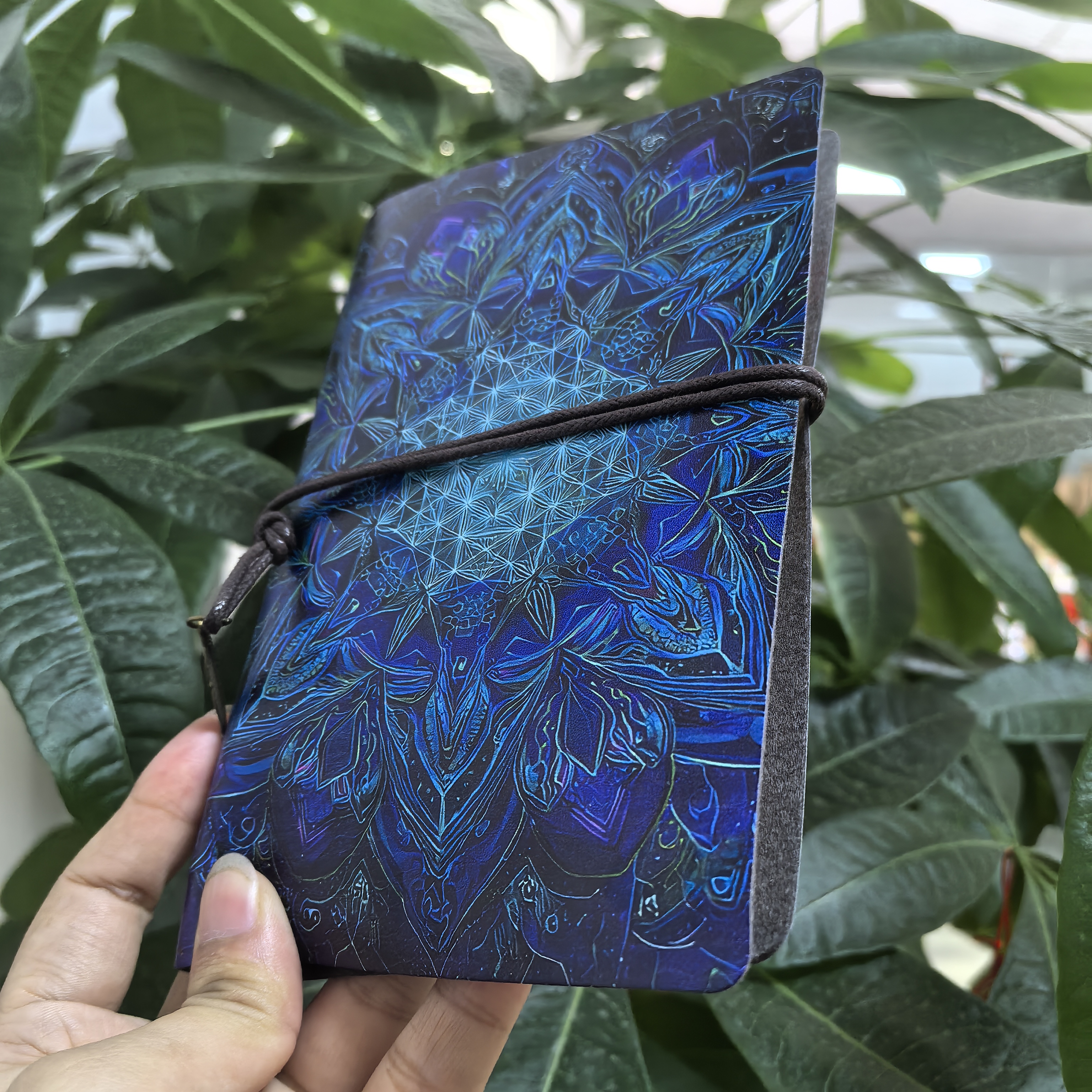 Mystical Blue Mandala Sacred G – обзор и цена Travel Notebook Journal