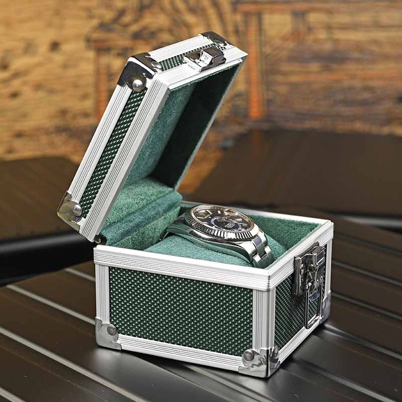 Portable Aluminum Watch Boxes  – обзор и цена Travel Accessories Gifts For Men