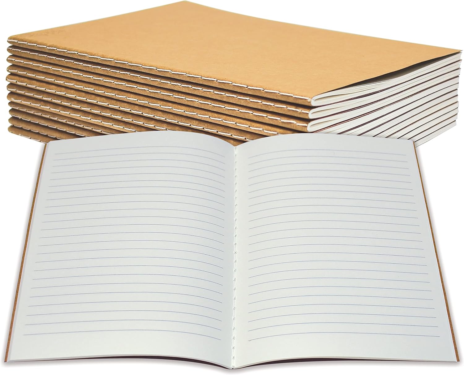 Kraft Notebooks 12 Pack, A5 Li – обзор и цена Travel Notebook Journal