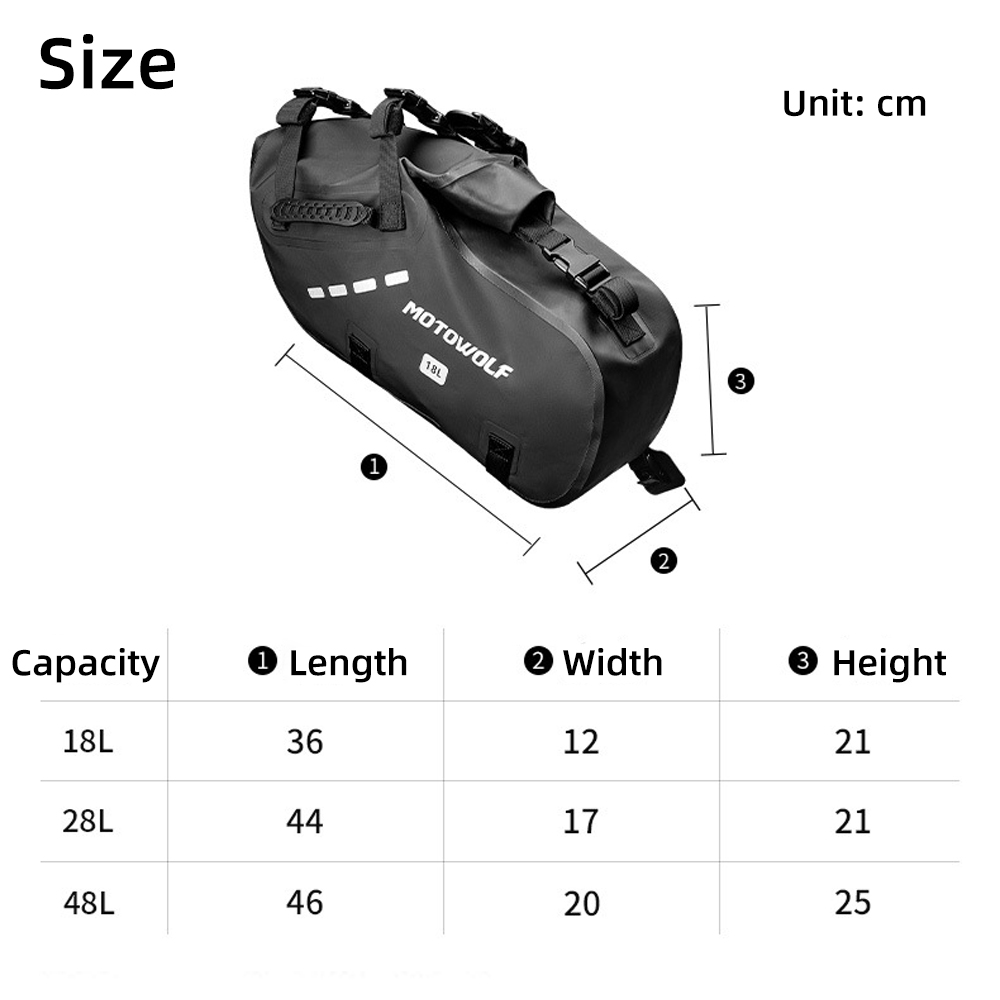 Waterproof Motorcycle Saddle B – обзор и цена It Travel Accessories