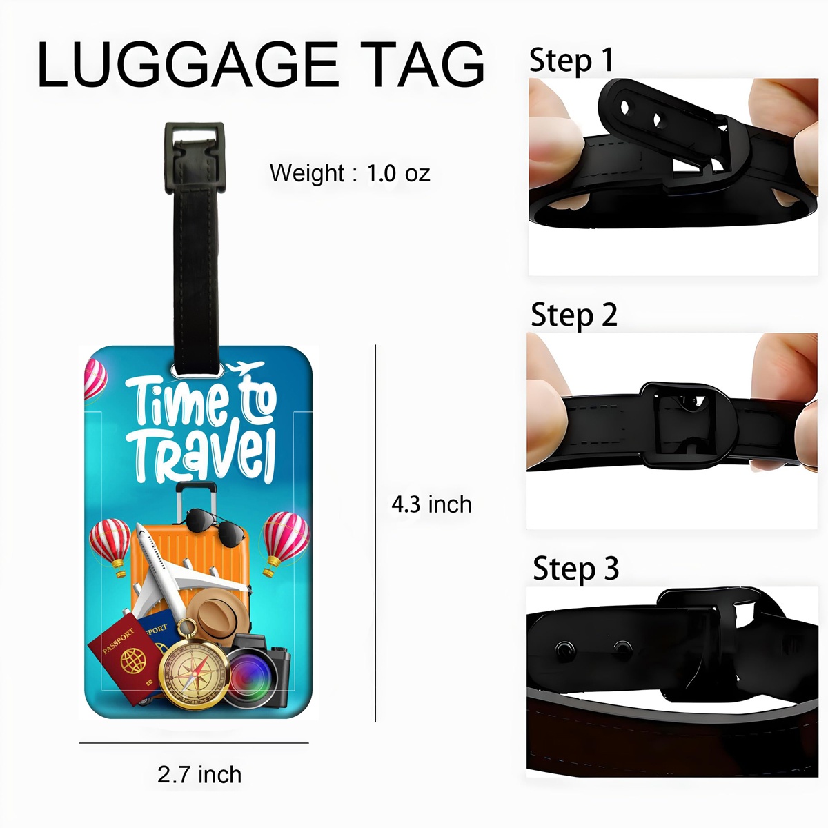 Travel style Luggage Tag Men W – обзор и цена Travel Access