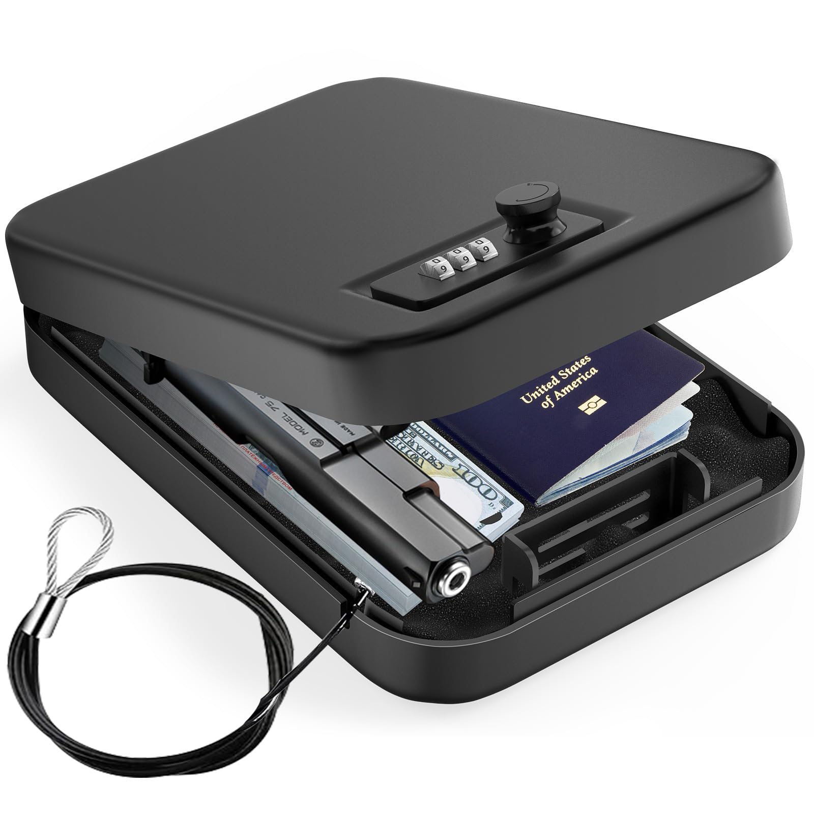 Security Safe Box Personal Saf – обзор и цена Cable Lock Combination