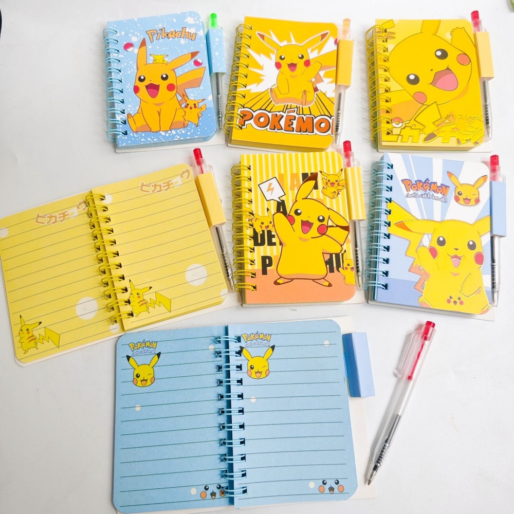 Kawaii Pokemon A7 Wirebound No – обзор и цена Travel Notebook Journal
