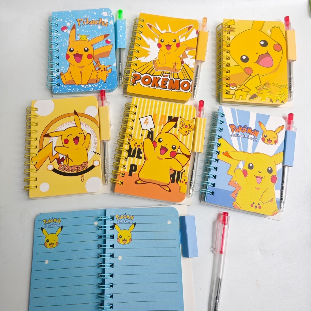 Kawaii Pokemon A7 Wirebound No – обзор и цена Travel Notebook Journal