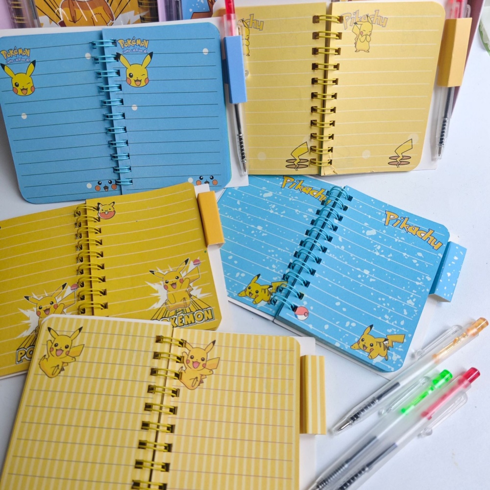 Kawaii Pokemon A7 Wirebound No – обзор и цена Travel Notebook Journal