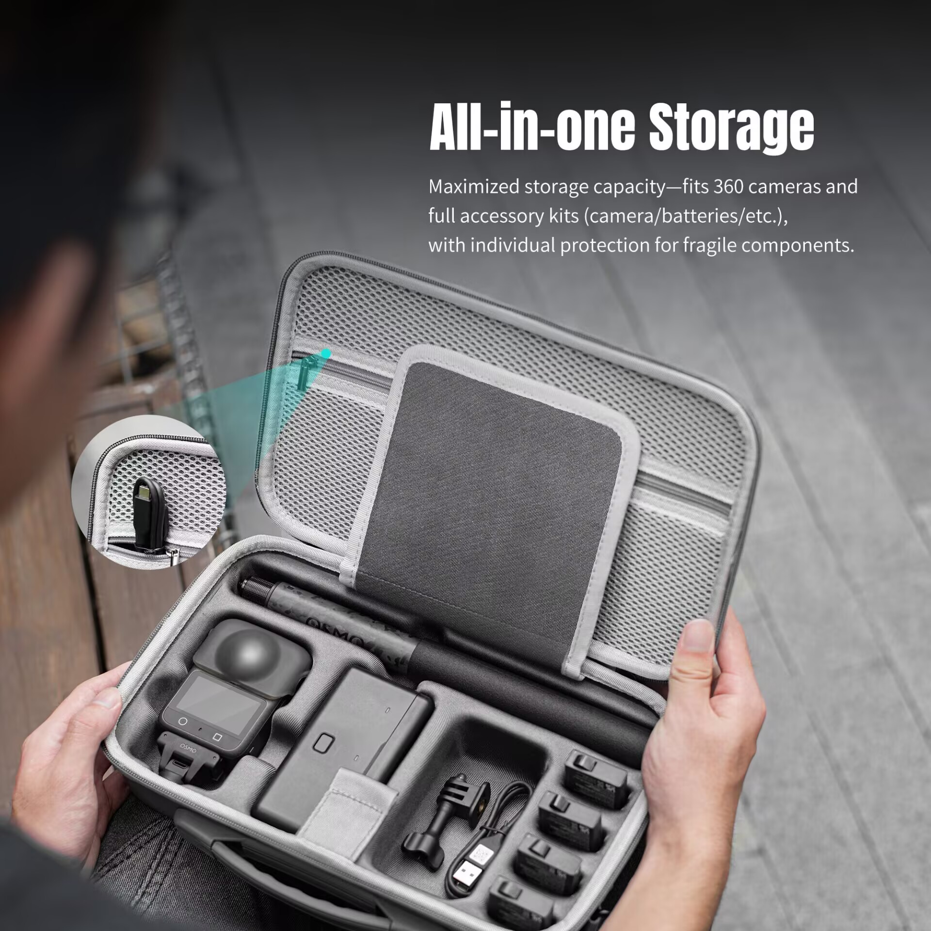 STARTRC Storage Bag for DJI OS – обзор и цена Travel Access