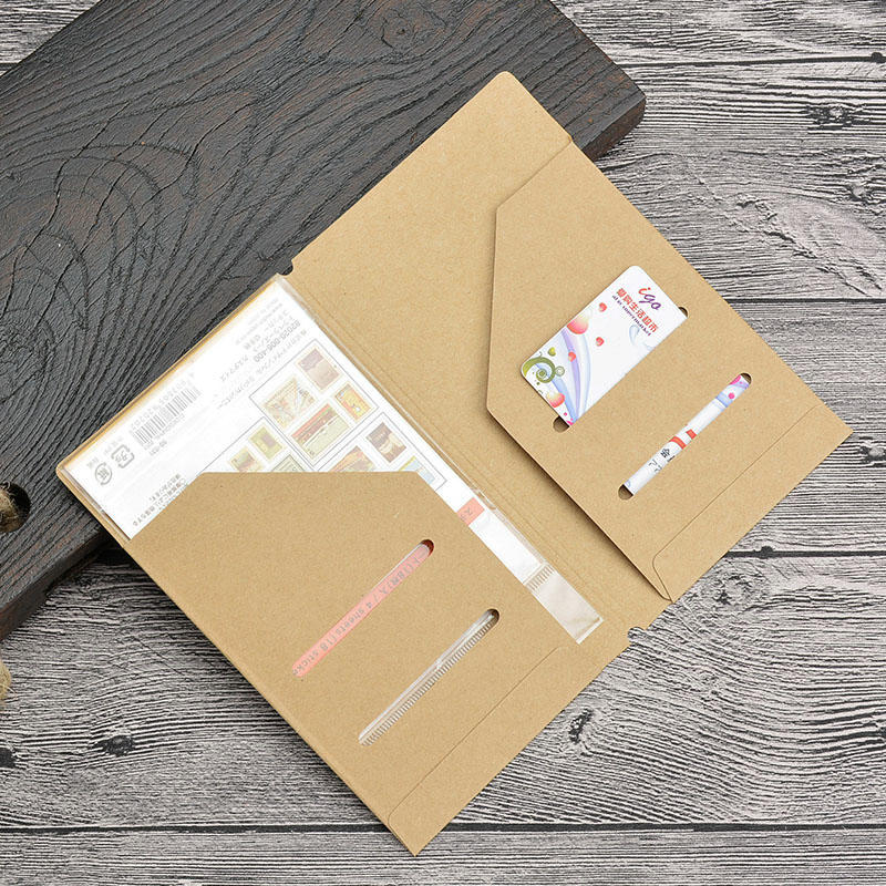 Multi-size Kraft Paper Noteboo – обзор и цена Travel Notebook Journal