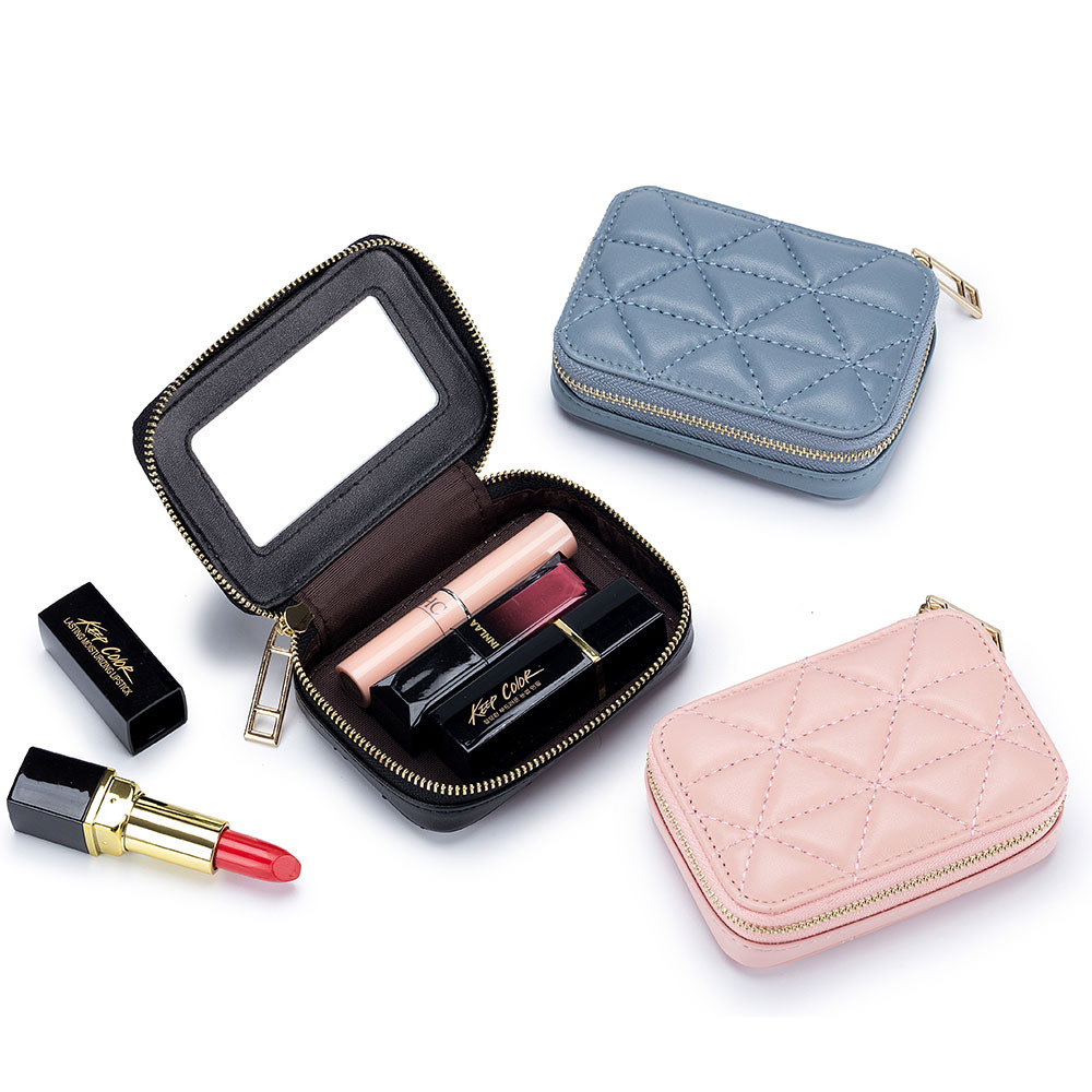 New PU Lipsticks Storage Bag W – обзор и цена Travel Ziplock Bags