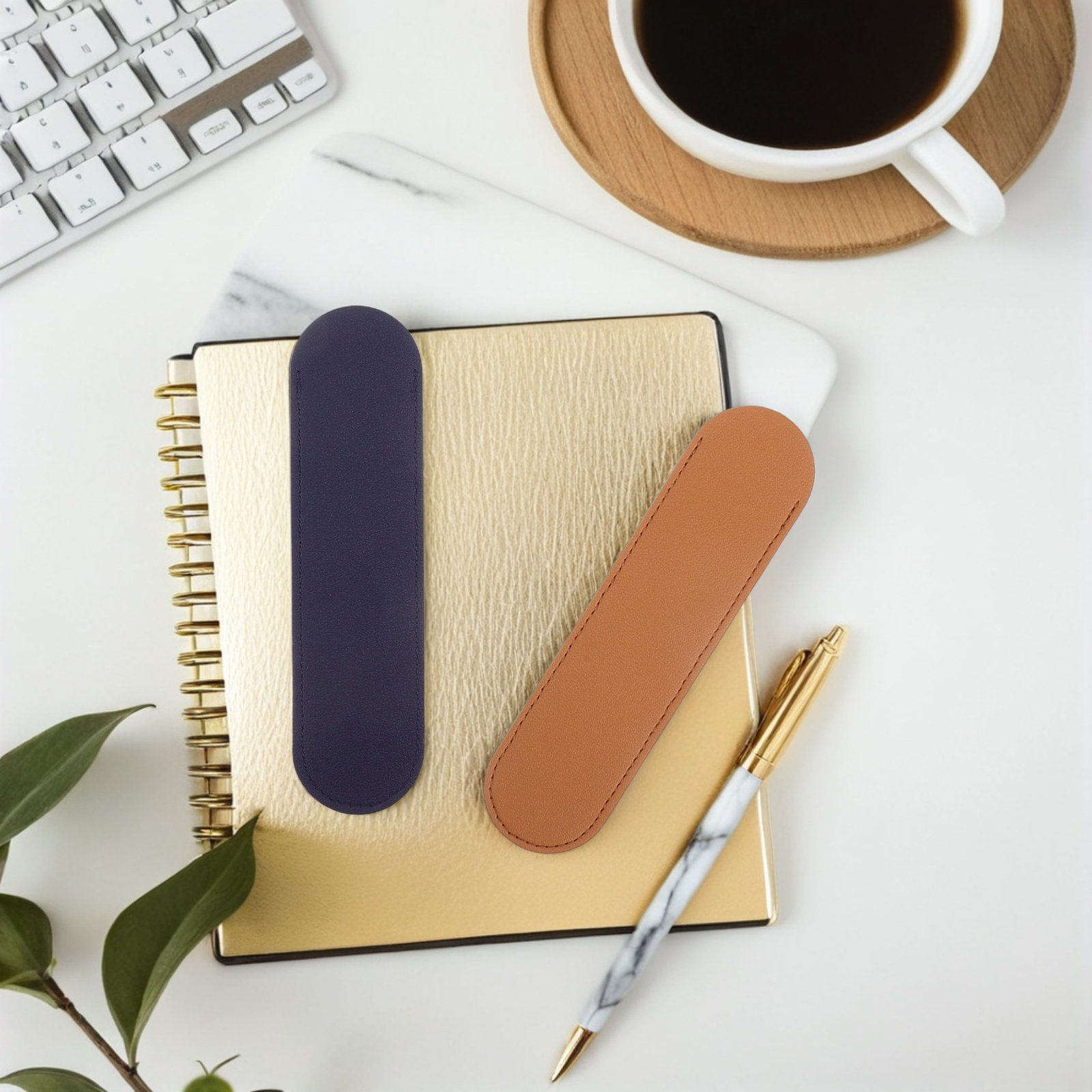 14Pcs Pen Sleeve PU Thickened  – обзор и цена Travel Notebook Journal